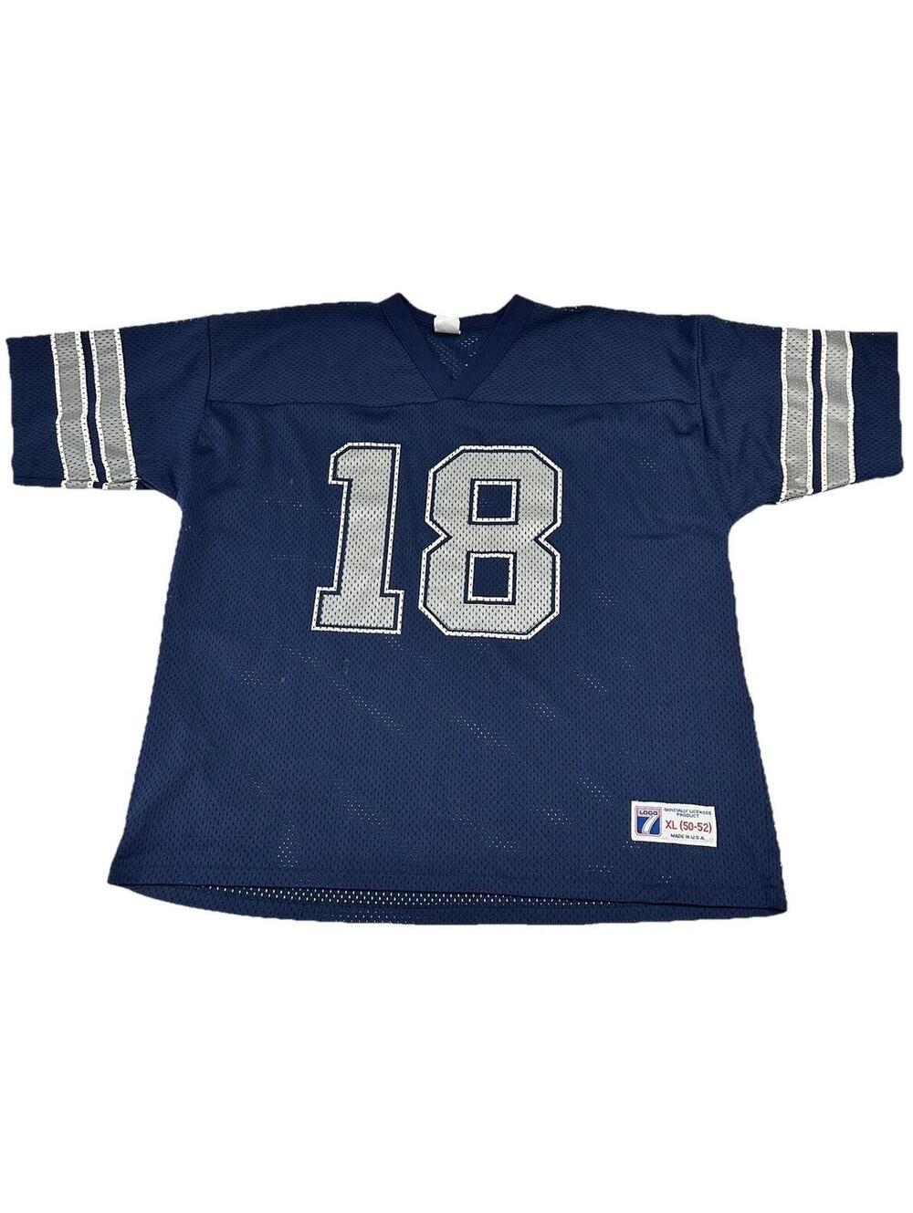 VINTAGE 90's Dallas Cowboys BERNIE KOSAR NFL LOGO 7 JERSEY Sz XL